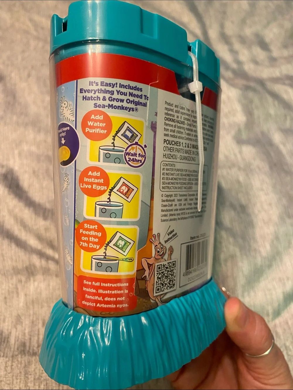 The Original Sea Monkeys Ocean Zoo Kit Dragon-i Toys